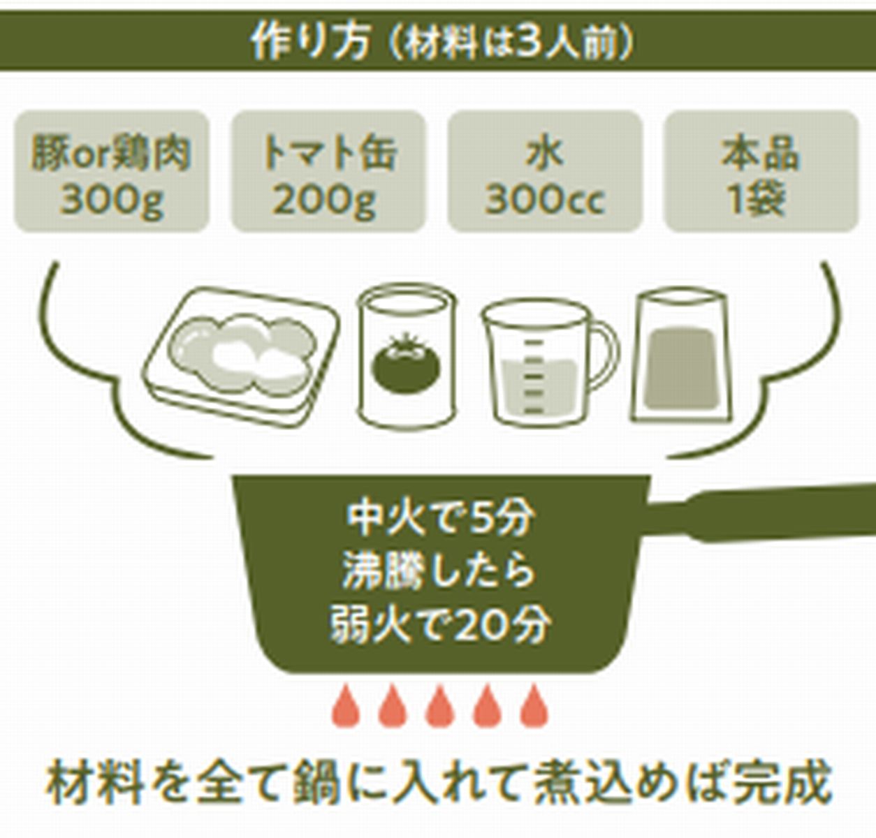 【季節限定】パクチー大好き パクチストスパイスカレー 中辛 6人前(3人前×2袋)